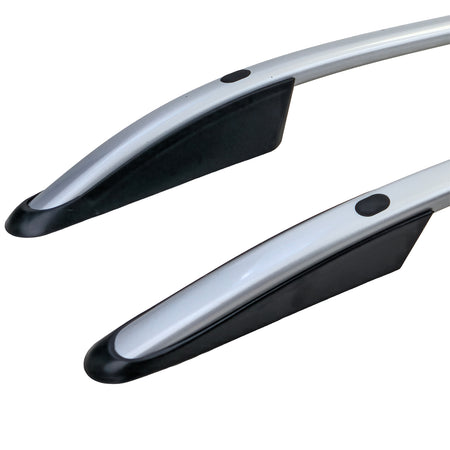 Barre Longitudinali in Alluminio Argento per Volkswagen Amarok I 2010-2022