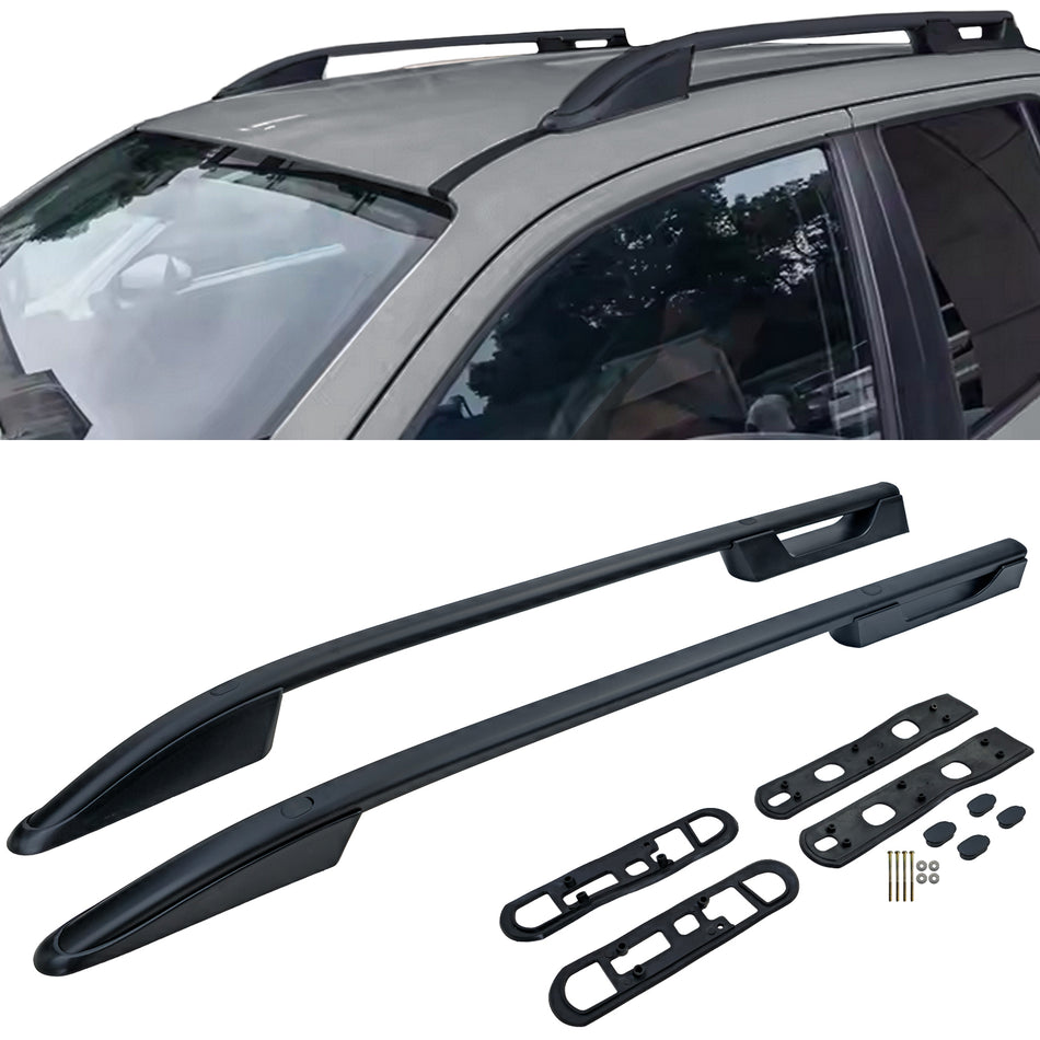 Barre Longitudinali in Alluminio Nere per Volkswagen Amarok I 2010-2022