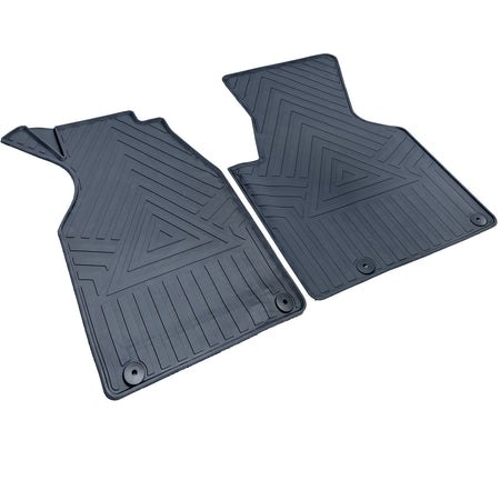 Tappetini in Gomma Neri per Volkswagen T4 Bus Transporter Caravelle 1990-2003