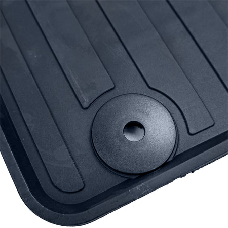 Tappetini in Gomma Neri per Volkswagen T4 Bus Transporter Caravelle 1990-2003
