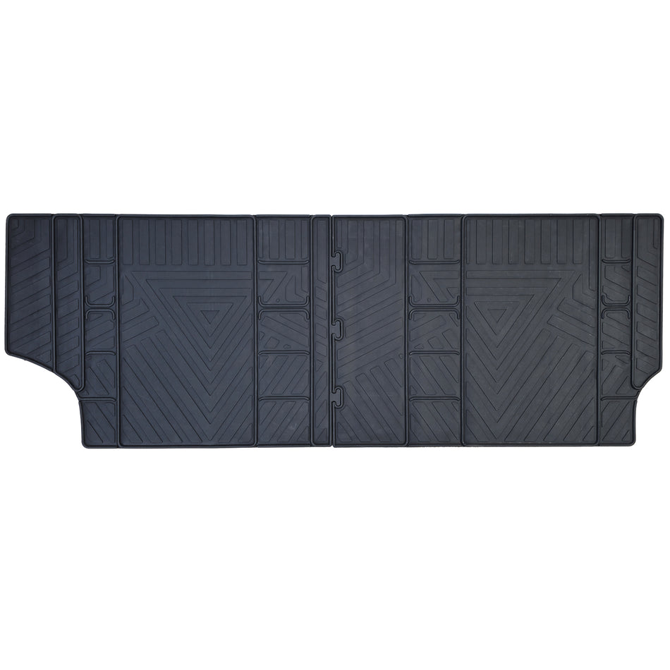 Premium Gomma Fußmatte 2 Pezzi 2.Sitzreihe Posteriore per Volkswagen T5 T6 T6.1