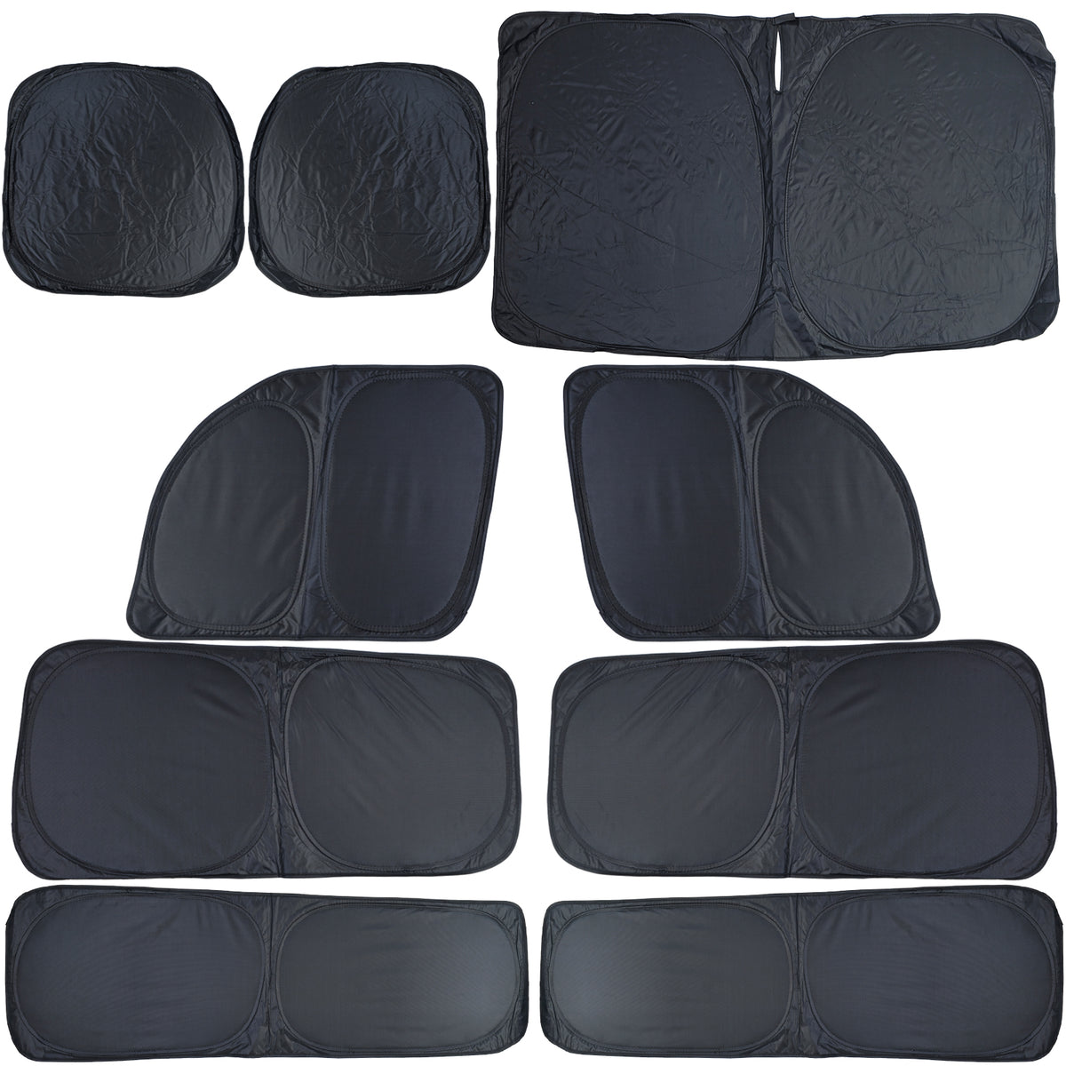 Parasole 9 Pezzi per Ford Transit Custom 2018-2023, Protezione Sole e Calore