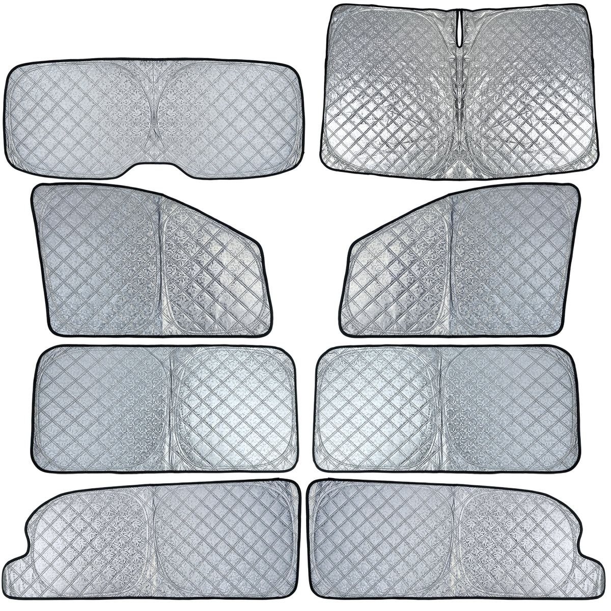 Parasole 8 Pezzi per Mercedes Vito Viano W639 (2003-2014) con Protezione Termica