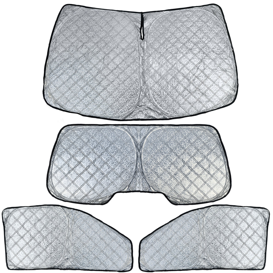 Parasole 4 Pezzi per Smart ForTwo 453 (2014-2024) con Finitura Termica