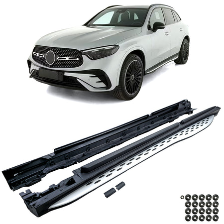 Pedane Laterali in Alluminio OE Style per Mercedes GLC X254 C254 Coupe