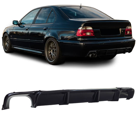 Diffusore Posteriore Nero Lucido per BMW Serie 5 E39 M-Pacchetto 1995-2004