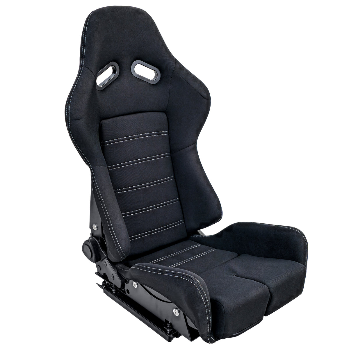 Sedile Sportivo Hardcover Nero con Grauen Nähten per SimRig Universale