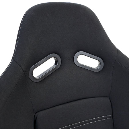 Sedile Sportivo Hardcover Nero con Grauen Nähten per SimRig Universale