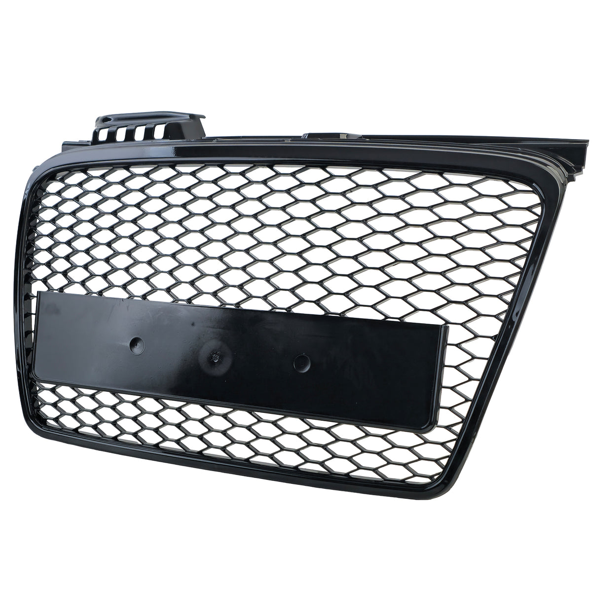 Griglia Anteriore Sportiva Nera Lucida Senza Emblema per Audi A4 B7 8E 2004-2008