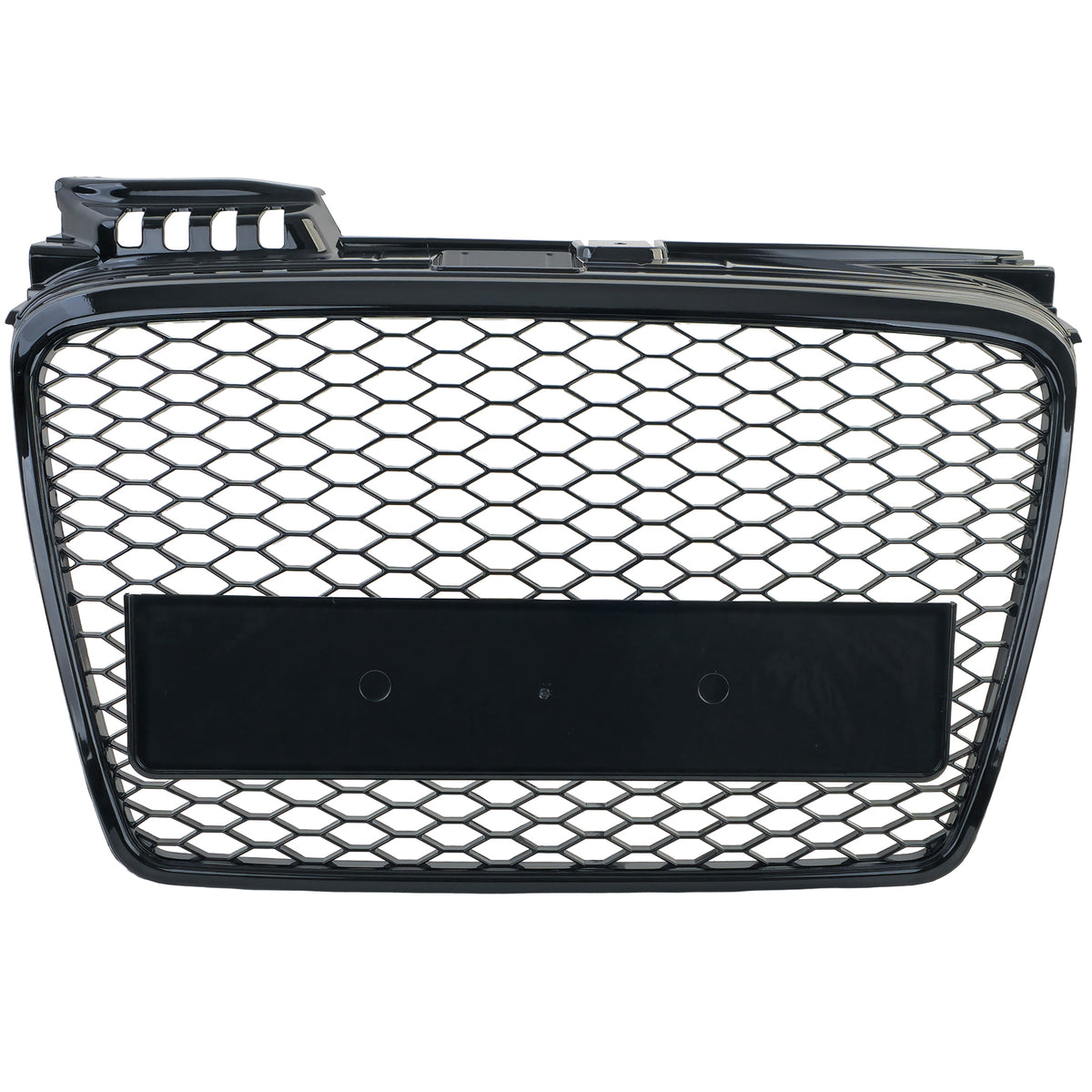 Griglia Anteriore Sportiva Nera Lucida Senza Emblema per Audi A4 B7 8E 2004-2008