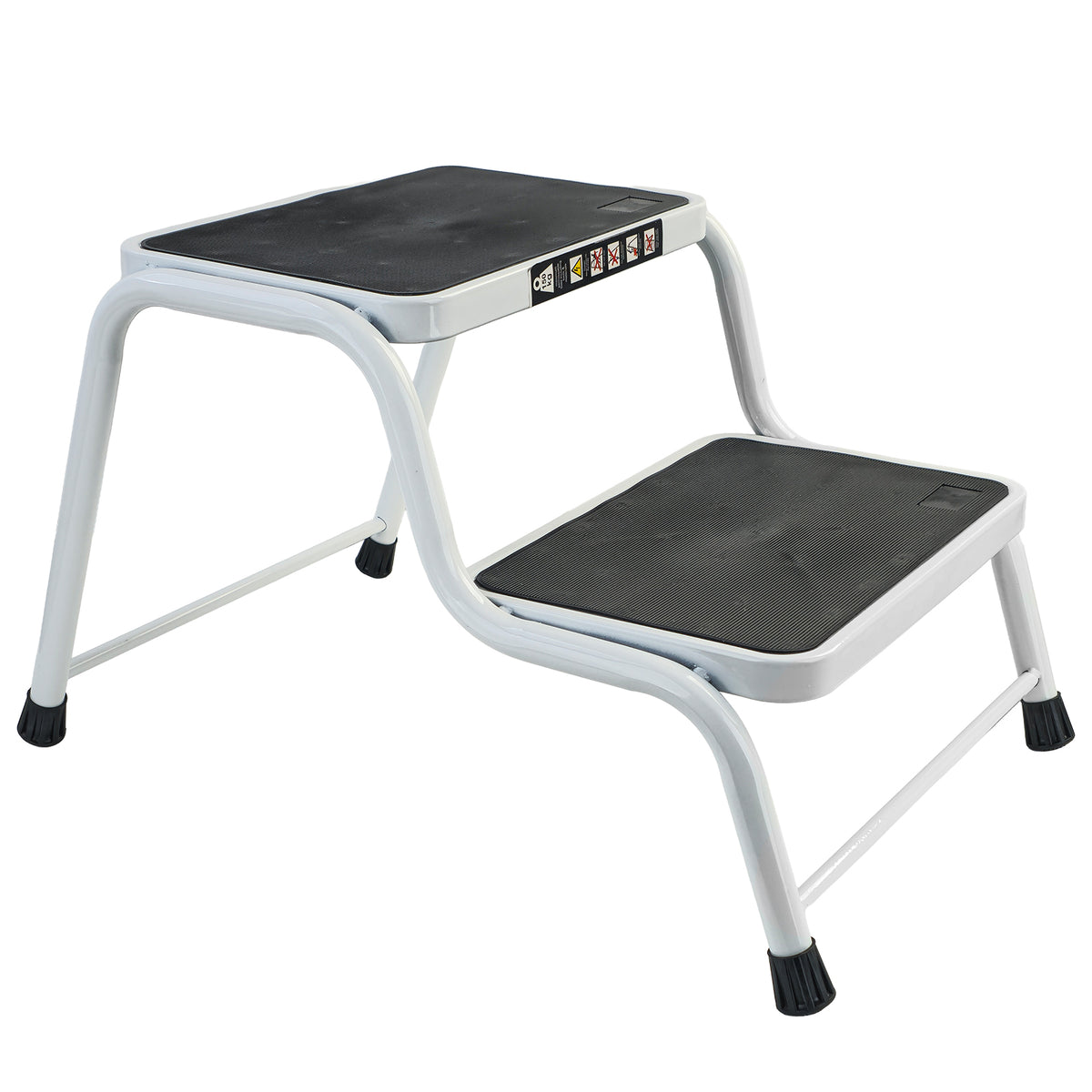 # Wohnwagen Caravan Doppel Trittstufe Treppe 2 Stufen Podest Fino a 150kg