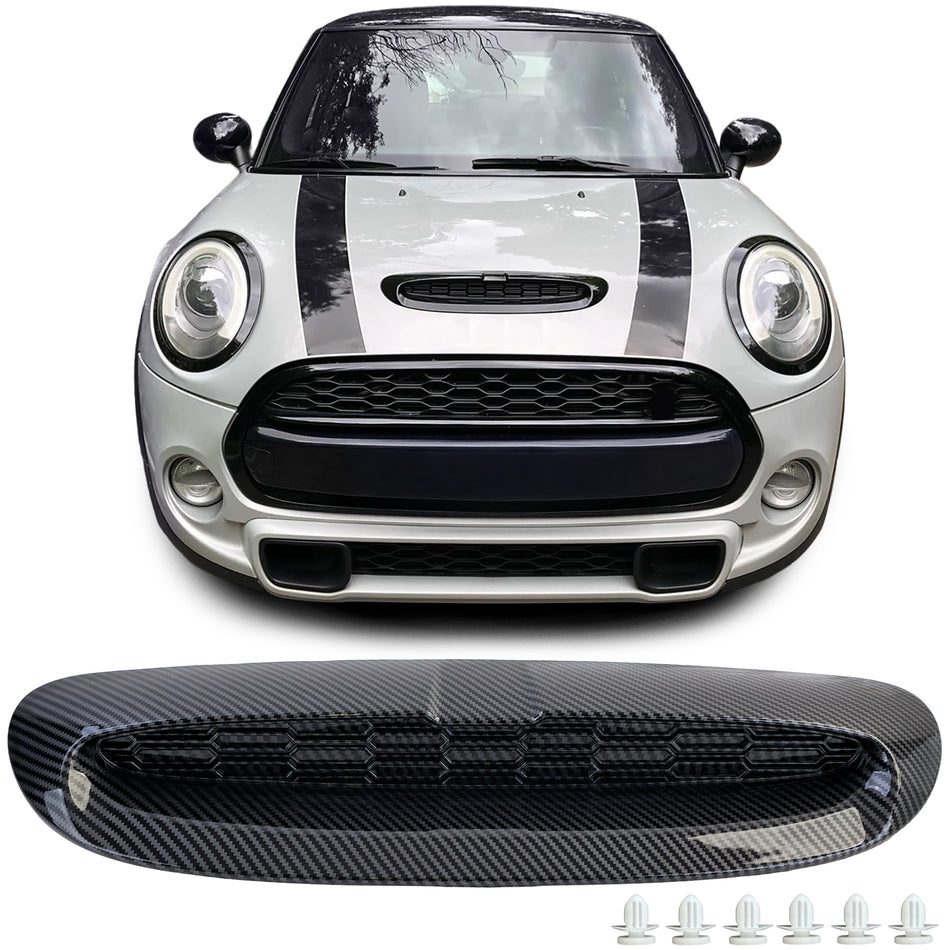 Presa d'Aria in Effetto Carbonio per Mini Cooper S SD F54 F55 F56 F57