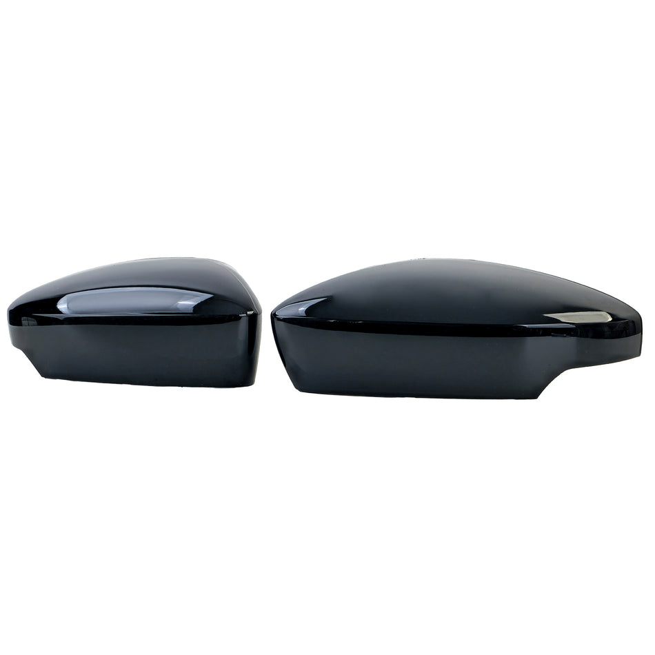 Copertura Specchietti Set Nero Lucido per Skoda Fabia NJ (2014-2022)