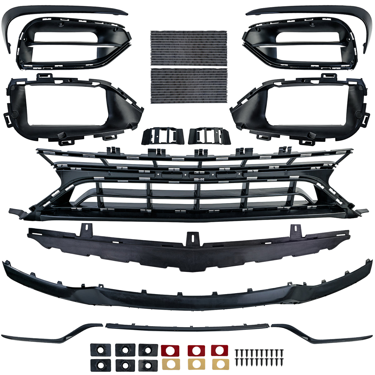 Bodykit Completo Sportivo per Mercedes Classe C W205 2014-2018, Unpainted