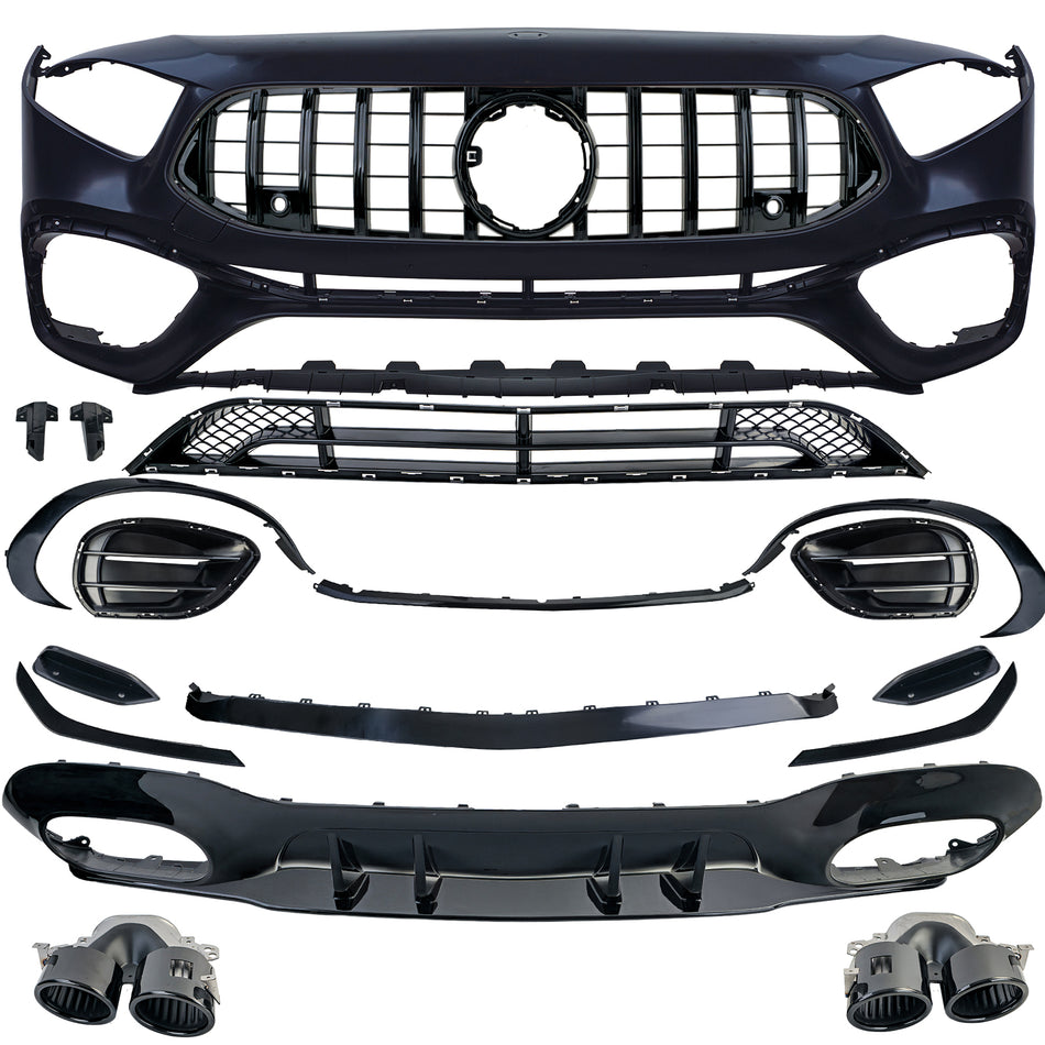 Diffusore Posteriore per Mercedes-Benz AMG-Line W177 2018-2023