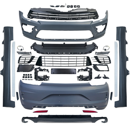 Minigonne R-Look per Volkswagen Scirocco III (2014-2017)