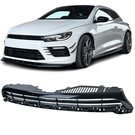Griglia Sportiva Nera Lucida per Volkswagen Scirocco III 2014-2017