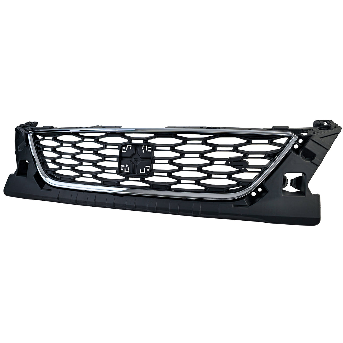 Griglia Sportiva con Cornice Cromata per Seat Leon FR 5F 2012-2016
