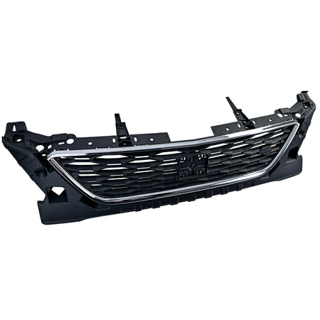 Griglia Sportiva con Cornice Cromata per Seat Leon FR 5F 2012-2016