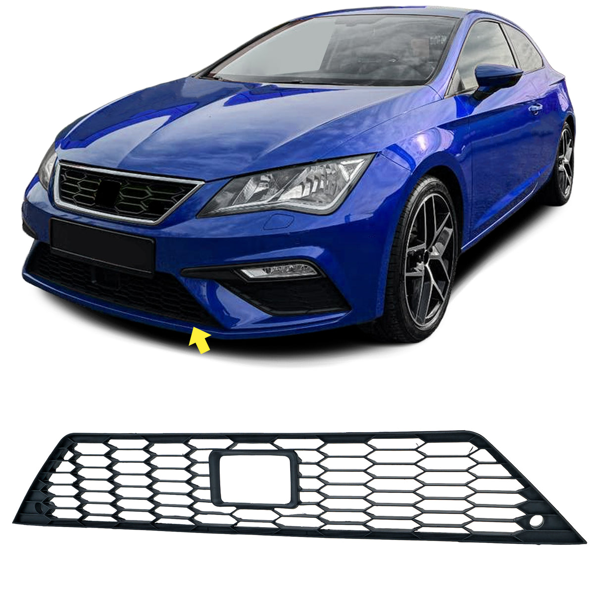 Griglia Anteriore Sportiva per Seat Leon 5F FR (2017-2020)