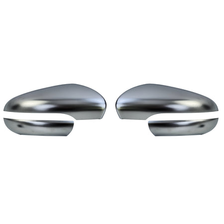 Copertura Specchietti 4 Pezzi Argento Opaco per Volkswagen Golf VI 2008-2012