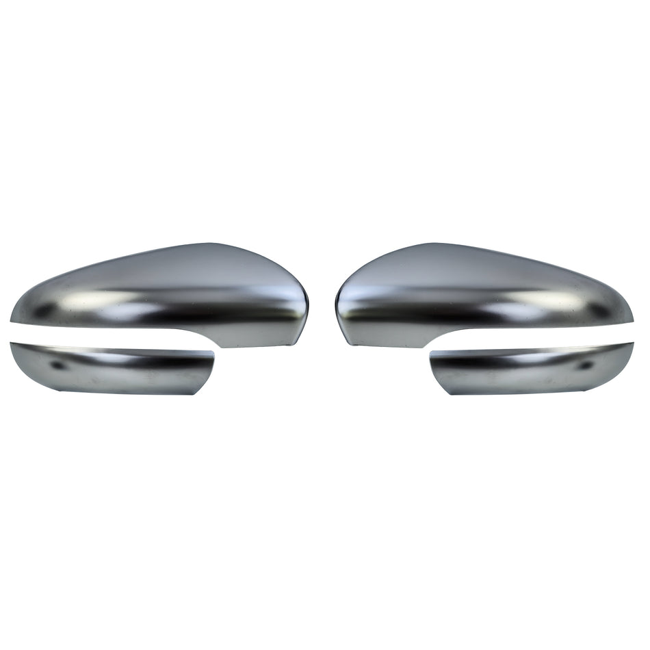 Copertura Specchietti 4 Pezzi Argento Opaco per Volkswagen Golf VI 2008-2012