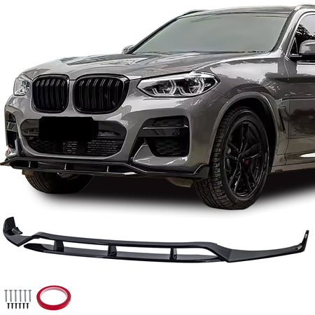 Spoiler Anteriore Performance Nero Lucido per BMW X3 G01 2017-2021