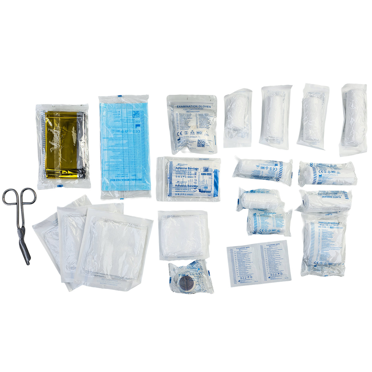 KFZ Verbandskasten 3 In1 Set Prima Emergenza DIN 13164 + Giubbotto + Triangolo