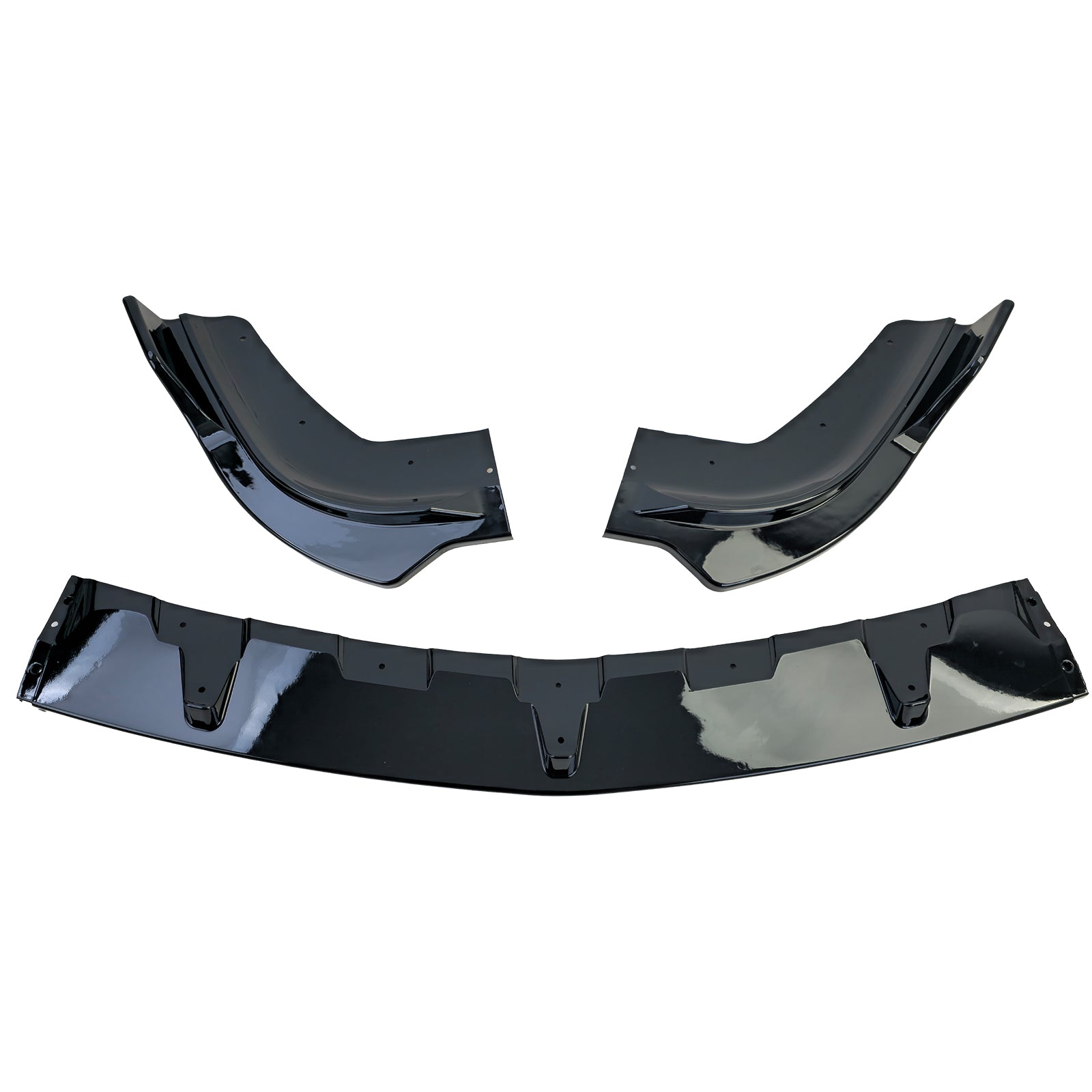 Anteriore Lama Nero Lucido per Mercedes Sprinter W906 2013-2018