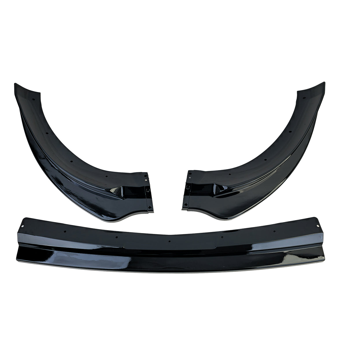 Spoiler Anteriore Sportivo Nero Lucido per Mercedes Sprinter B 907 910 dal 2018