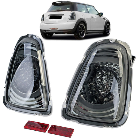 Fanali Posteriori LED Special Design Nero Fumè per Mini Cooper R56 2010-2014