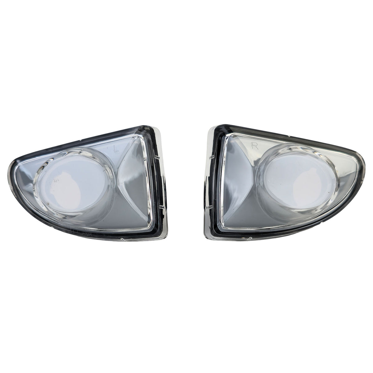 Frecce Set Vetro Trasparente Bianche per Smart ForTwo 451 2007-2015 (Coupé