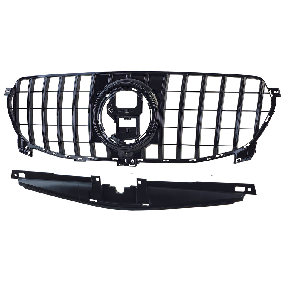 Griglia Nera Lucida per Mercedes GLE V167 Coupe C167 18-23 Senza AMG