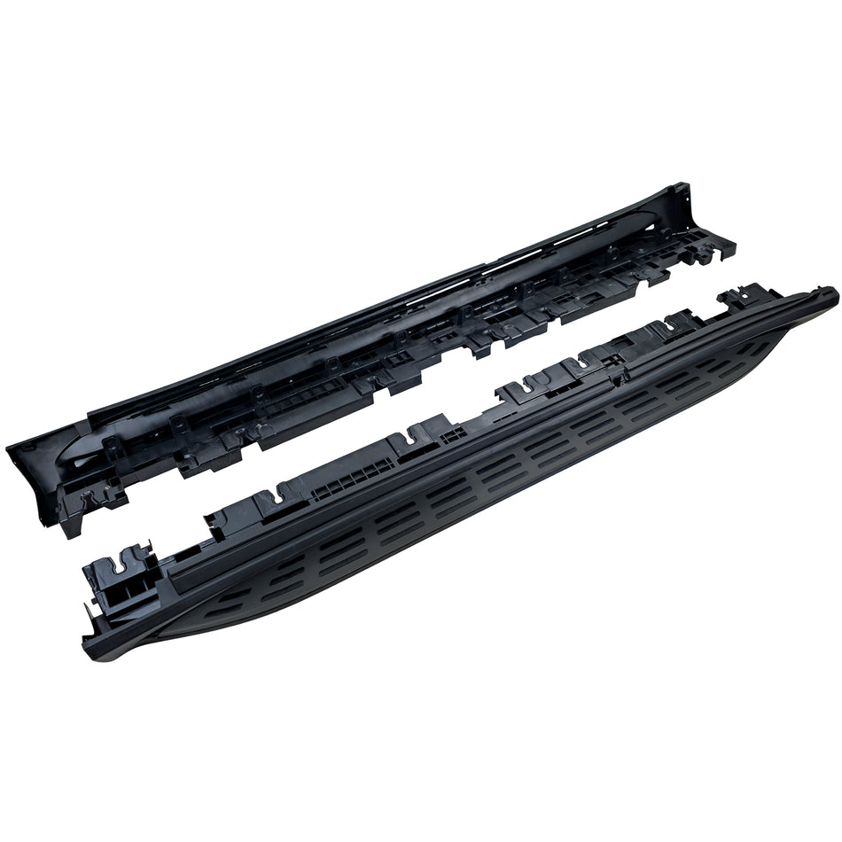 Trittini in Alluminio Nero Edition per Mercedes GLE V167 18-23