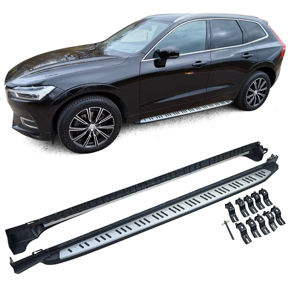 Pedane Laterali in Alluminio OE Style per Volvo XC60 II (2017-2025)