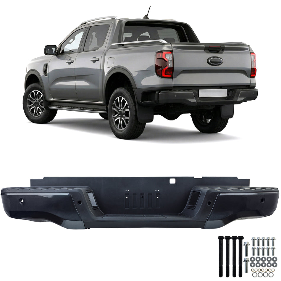Paraurti Posteriore Completo con Supporto per Ford Ranger IV T9 Dal 2023
