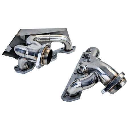 Collettori Scarico in Acciaio Inox Lucido per Jeep Wrangler JK 3.8L (2007-2011)