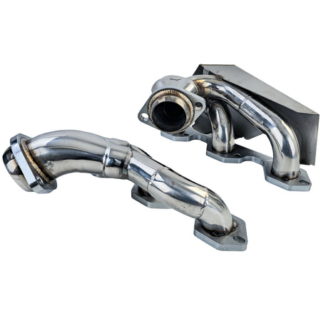 Collettori Scarico in Acciaio Inox Lucido per Jeep Wrangler JK 3.8L (2007-2011)