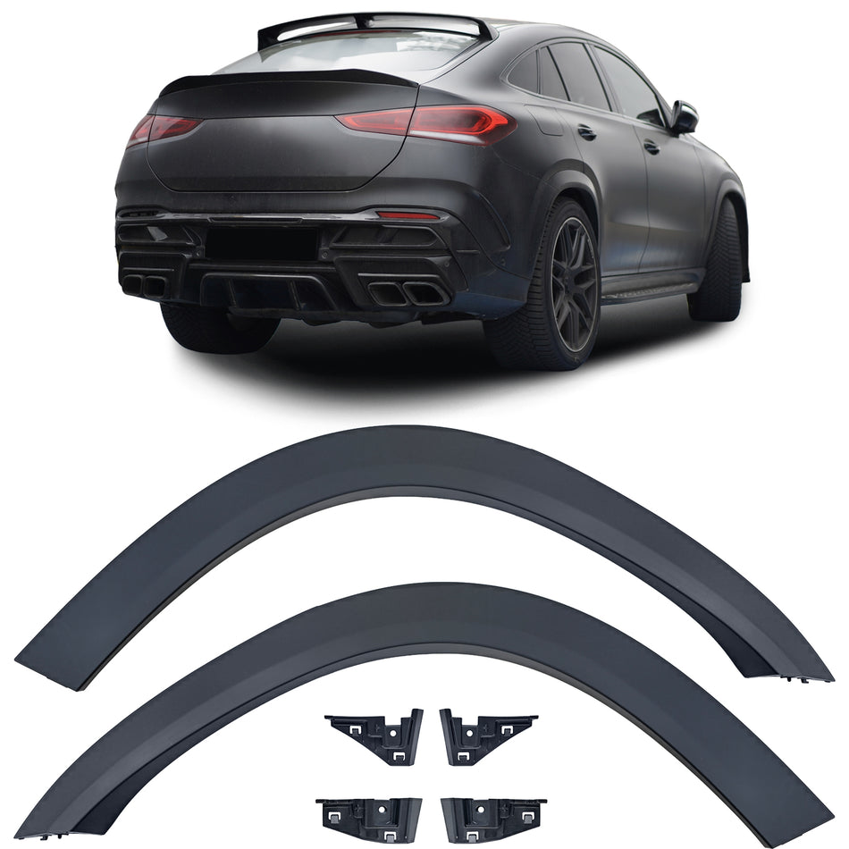 Cornice Passaruota Set Posteriore con Supporti per Mercedes GLE Coupé C167