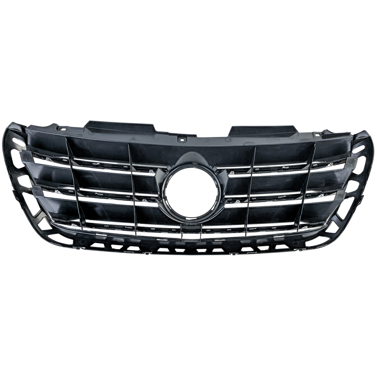 Griglia Anteriore con Lamelle Cromate per Mercedes Sprinter W907 W910 2018-2024