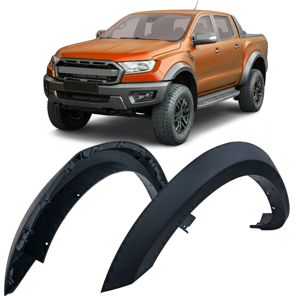 Allargamento Passaruota Anteriore per Ford Ranger Raptor 2019-2023 in Plastica