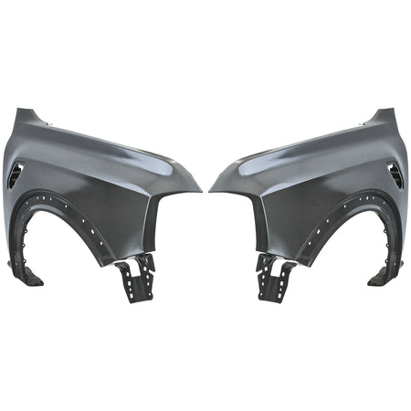Parafango Set Anteriore Destro e Sinistro in Metallo per Ford Ranger T9 Raptor