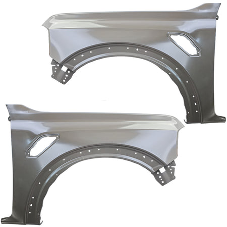 Parafango Set Anteriore Destro e Sinistro in Metallo per Ford Ranger T9 Raptor