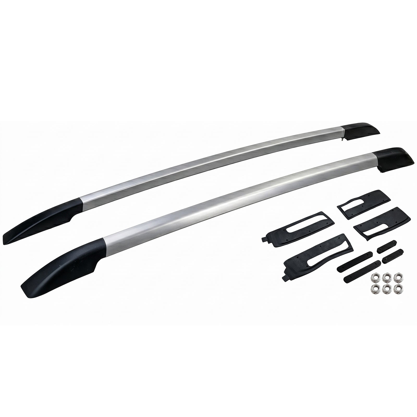 Barre Longitudinali in Alluminio Argento per Ford Ranger T6 T7 T8 2012-2022