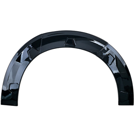 Allargamento Passaruota Set in ABS Nero Lucido per Ford Tourneo Transit Custom