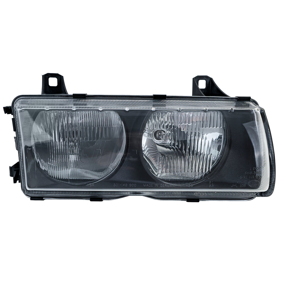 Faro Anteriore Destro HELLA 1AJ007143-101 HB3/HB4 per BMW E36 Compact 1993-2000