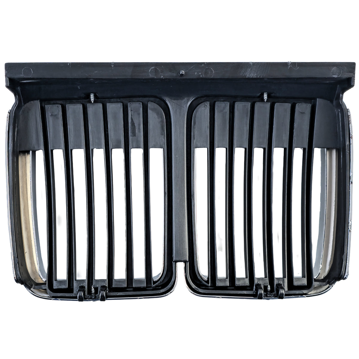 Griglia Anteriore Sportiva Nera Cromo per BMW Serie 3 E30 1982-1994