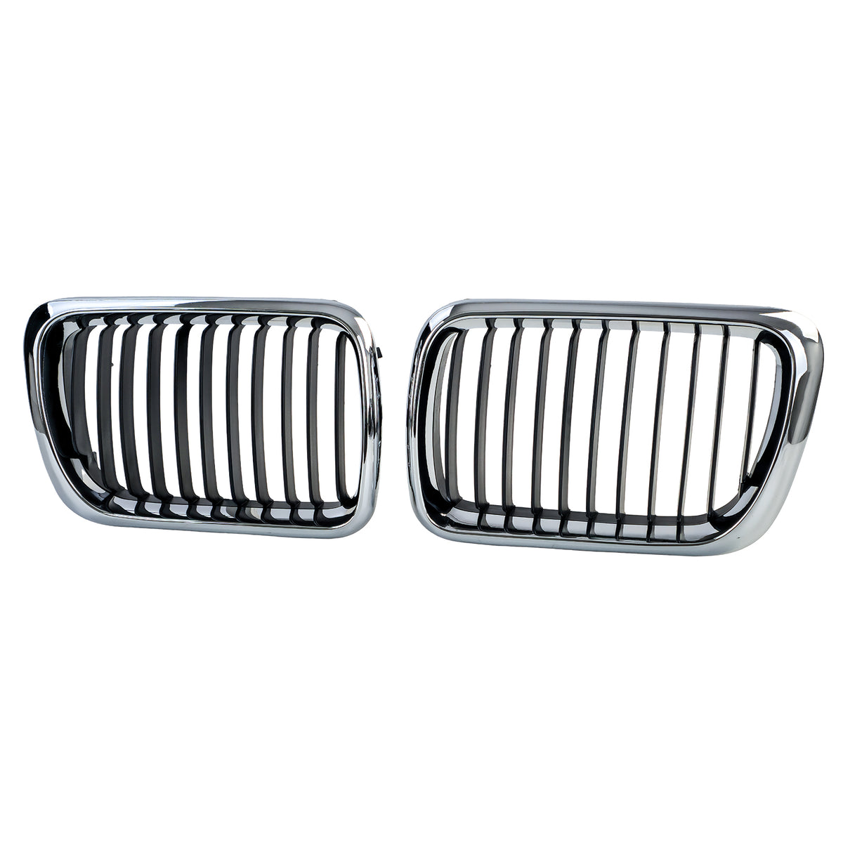 Griglia Sportiva Nera Cromo per BMW Serie 3 E36 Facelift 1996-2000