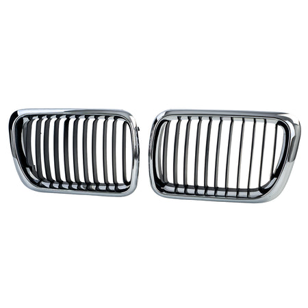 Griglia Sportiva Nera Cromo per BMW Serie 3 E36 Facelift 1996-2000