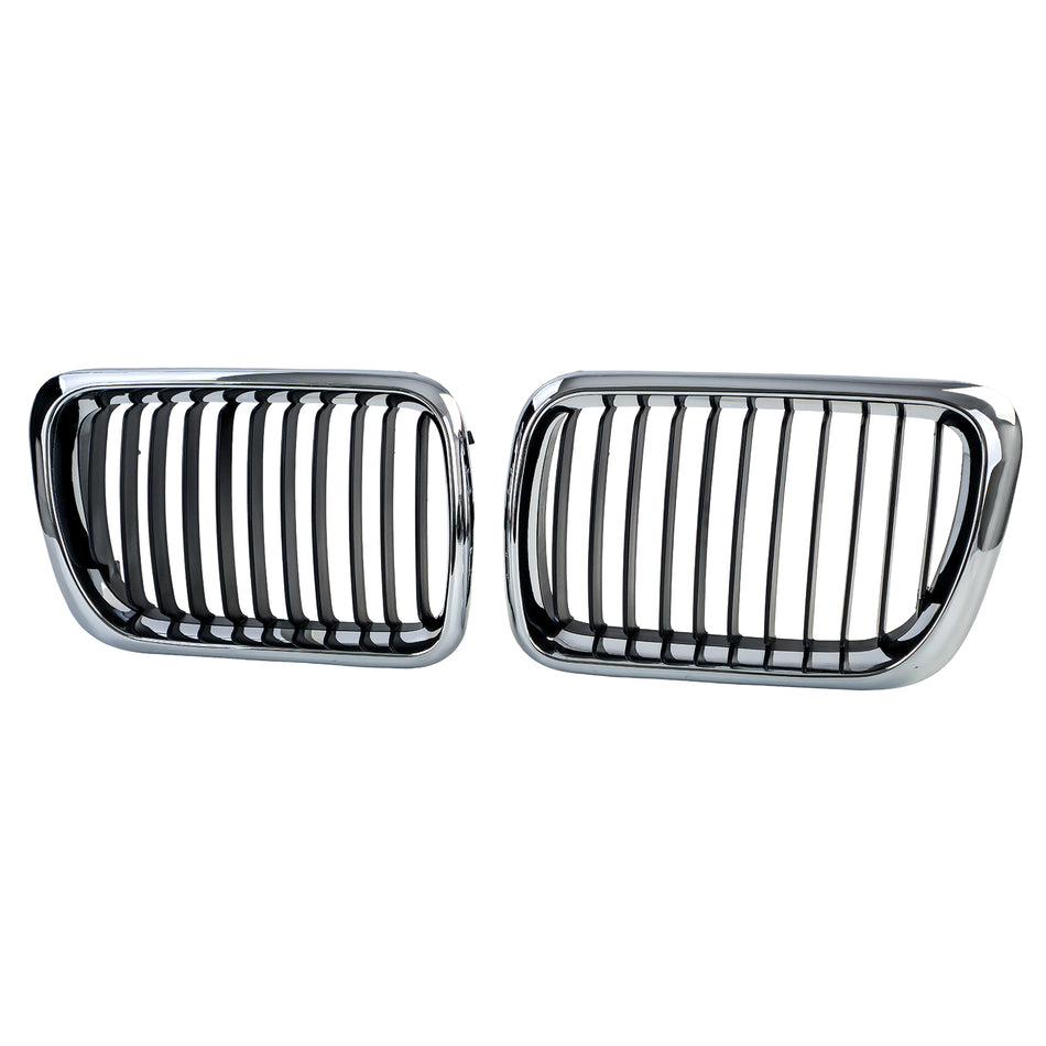 Griglia Sportiva Nera Cromo per BMW Serie 3 E36 Facelift 1996-2000